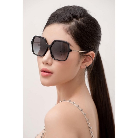 💯 - New Authentic Burberry Brown Gradient Square Ladies Sunglasses BE4324 - Picture 1 of 14